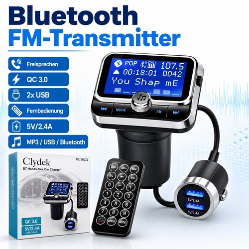Clydek bc36lq bluetooth - bluetooth, fm