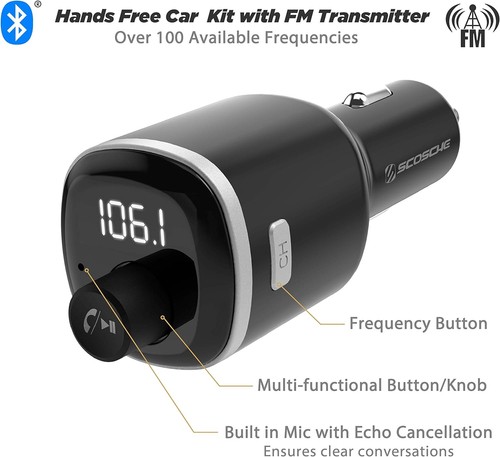 Scosche btfm4 bluetooth - btfm4, fm