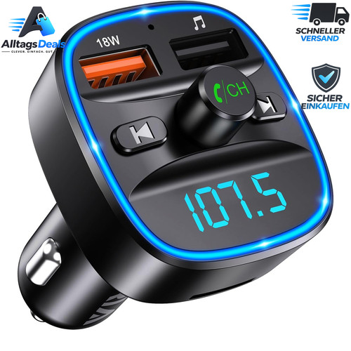 Bluetooth transmitter auto - fm,