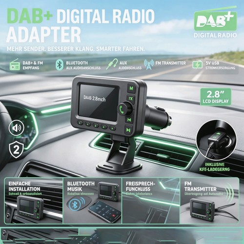 Dab auto empfänger - dab+,