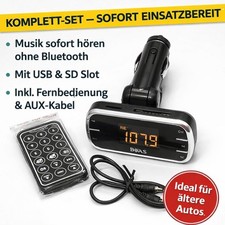 FM Transmitter AUX Auto mit